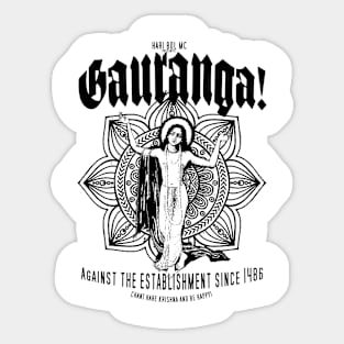 GAURANGA! Sticker